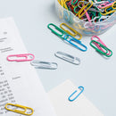 Jordan&Judy JJ-YD0019 150 Pcs/Set Of 29mm Colorful Paper Clips Binder Clips Notes Classified Clips Children'S Student Stationery School Office Supplies