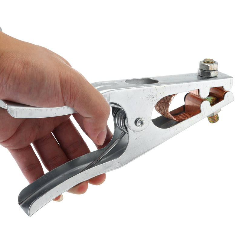500Amp 200mm Earth Ground Clamp Welding Cutter Metal Hand Tool For Metalwork