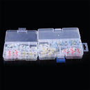 Excellway 50/100pcs Solder Seal Heat Shrink Tube Butt Wire Connector Terminal Waterproof 4 Size