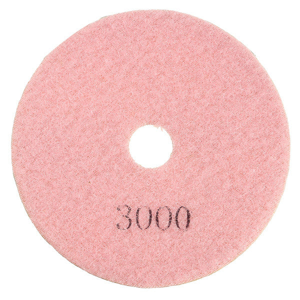 12pcs 4 Inch 50-6000 Grit Diamond Polishing Pads Set for Granite Concrete Marble