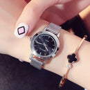 GIMTO GM406B Mini Dial Casual Style Women Watches Stainless Steel Strap Quartz Watch