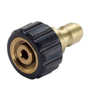 Female M22 x 3/8 Inch Male Plug Quick Connect Connector for Pressure Washers