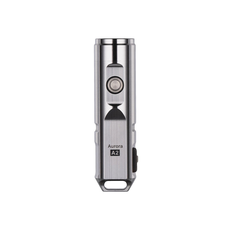 RovyVon Aurora A2x XP-G3 450LM IP65 SS USB Rechargeable EDC LED Keychain Flashlight