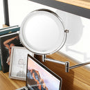 7" LED Lighted Makeup Cosmetic Mirror Bathroom Flexible Floding Adjustable Wall Mounted LED Mirrors