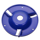 4 Inch 3 Teeth Wood Carving Disc Milling Cutter Blade Disc for Angle Grinder