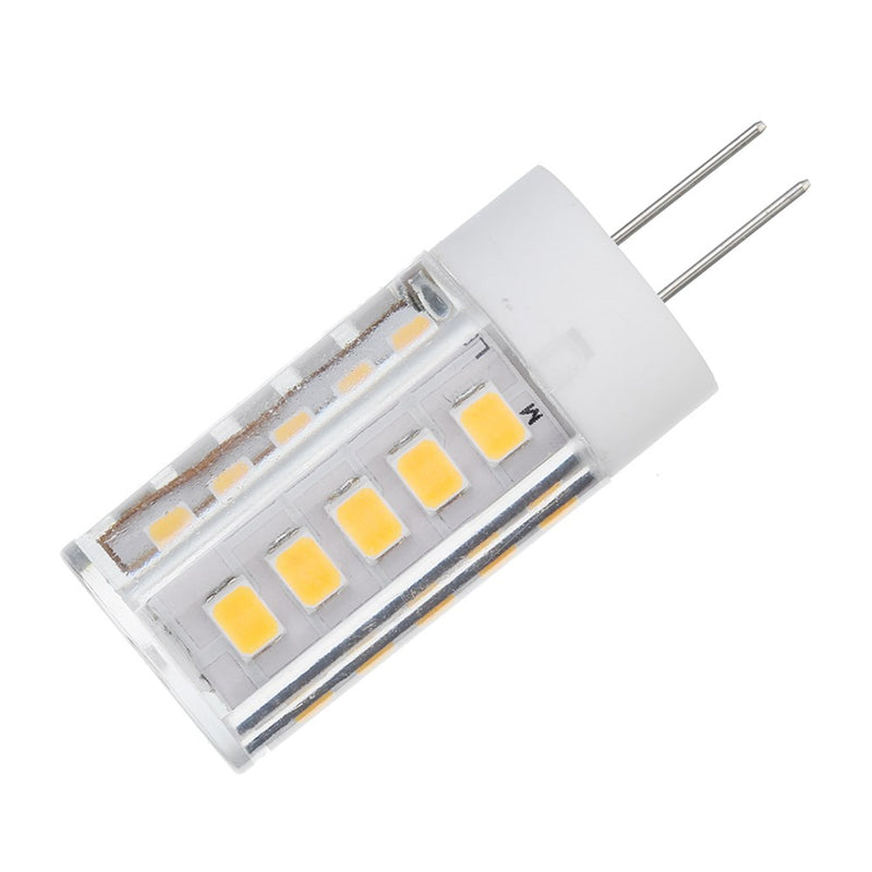 AC220V 3W Warm White Pure White Ceramic G4 32LED Corn Light Bulb for Ceiling Lamp Indoor Home