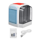 DC5V 380ml Air Conditioner Fan Mini Cool Bedroom Desk Portable Cooler Cube Water USB Silent