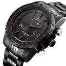 NAVIFORCE NF9024 Military Dual Display Week Date Men Wrist Watch