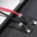 Bakeey 2.1A Micro USB Magnetic Data Cable For Huawei Xiaomi Pocophone Oneplus S9 Note9