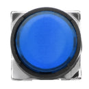 Machifit LAY16-11 DC 12V 16mm Momentary Switch 6 Pin Push Button Swith Blue