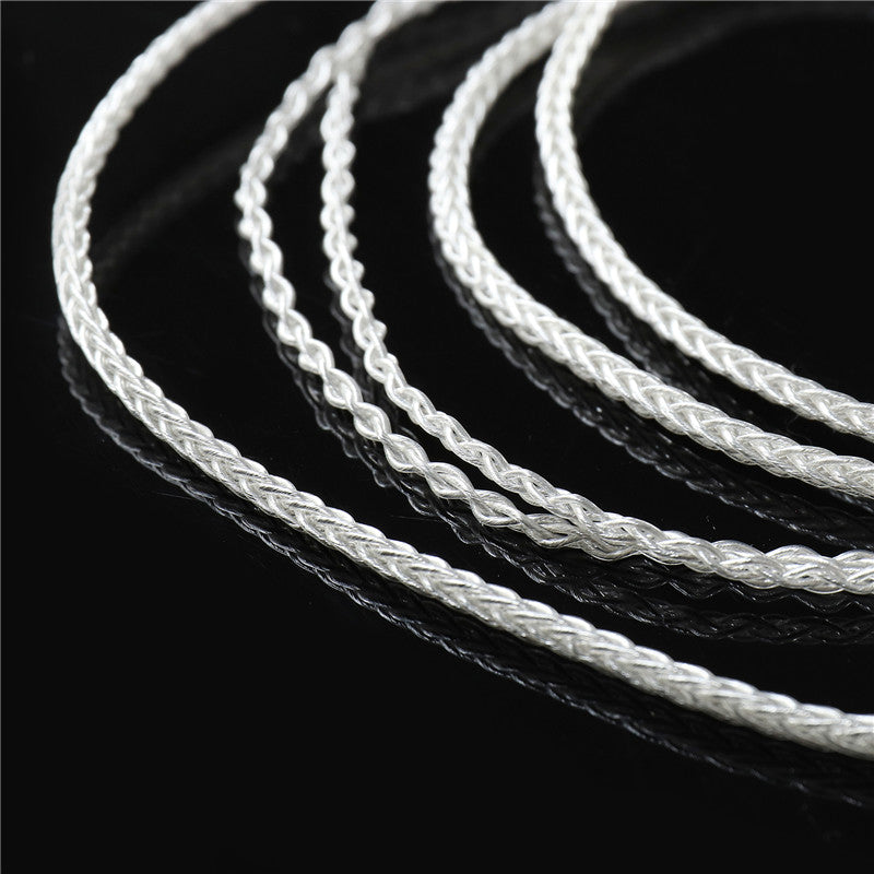 BGVP 3.5mm 5N Earphone Cable Silver Plating Copper MMCX Earphone Audio Cable