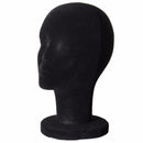 Foam Mannequin Head Black Velvet Styrofoam Wigs Display Model