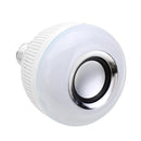 AC100-240V E27 Colorful Home bluetooth LED Music Globe Light Bulb + 24Keys IR Remote Control