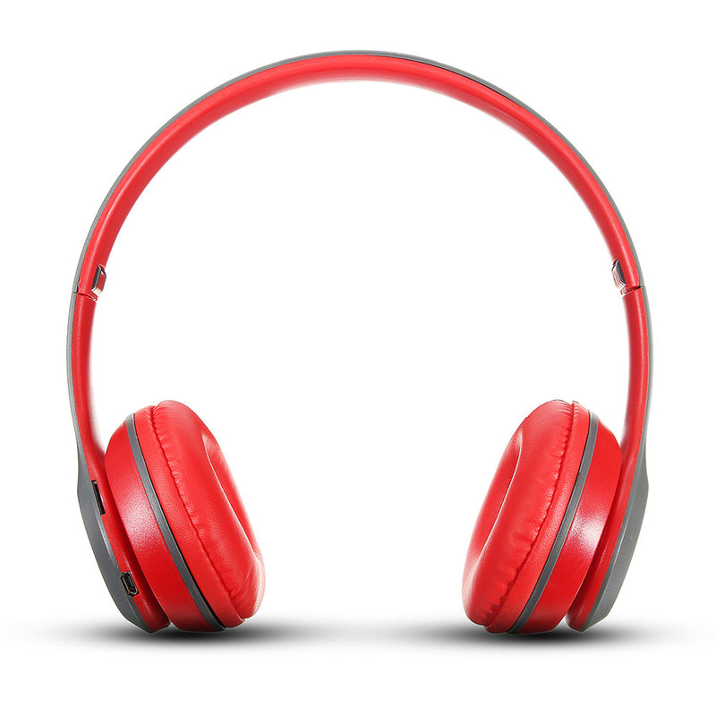 Wireless bluetooth Sports Headphones with Microphone Portable Stereo FM Headset