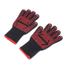1 pair 500C Heat Proof Grilling Gloves BBQ Kitchen Cooking Industrial Work Tools