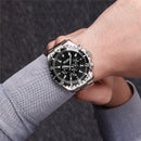 MEGIR 2064 Men Watch Luxury Multifunction Chronograph Casual Male Quartz Wrist Watch