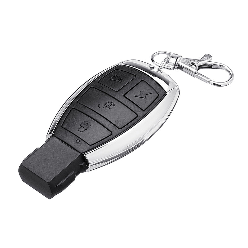 Metal 4 Button Remote Control Learning Code EV1527 Chip Transmitter