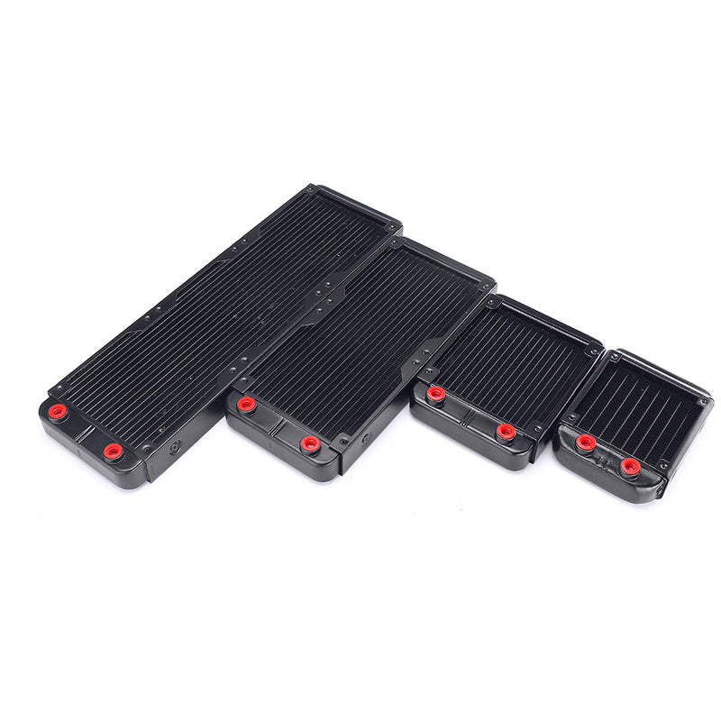 90/120/240/360mm Computer Aluminum PC Water Cooling System Equipment Heat Dissipation Radiator