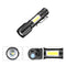 XANES XPE +COB Zoomable Flashlight 3 Modes Waterproof  EDC Tactical Torch Light Work Lamp