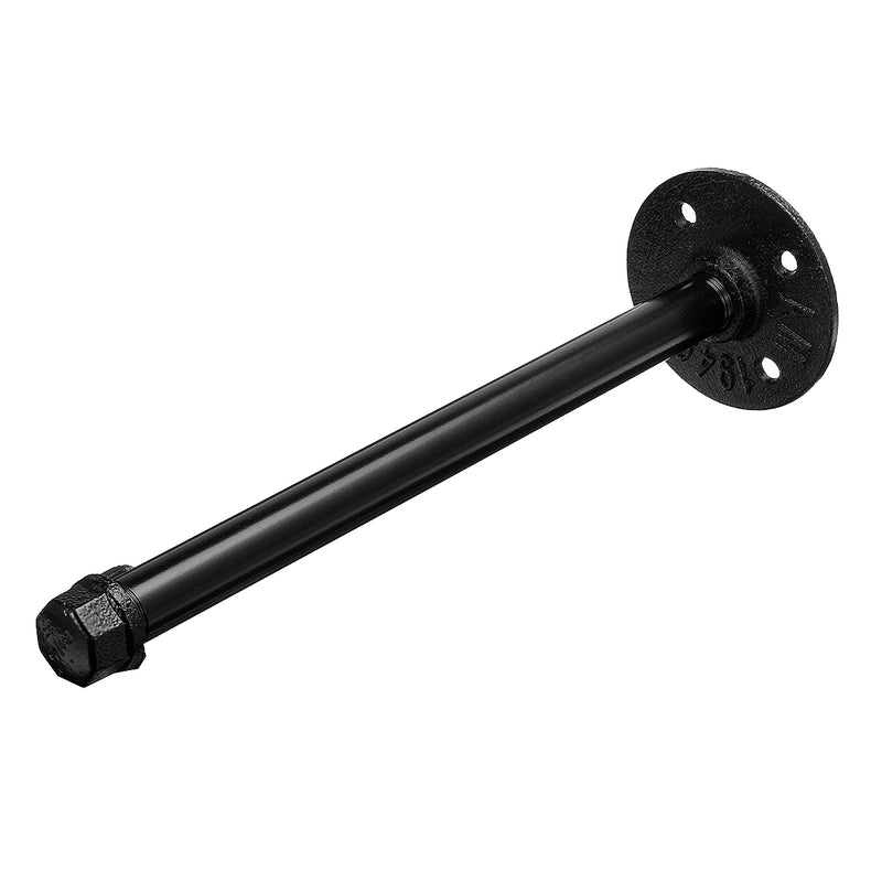 Wall Mounted Toilet Towel Industrial Iron Pipe Holder DIY Rack Shelf Support Frame