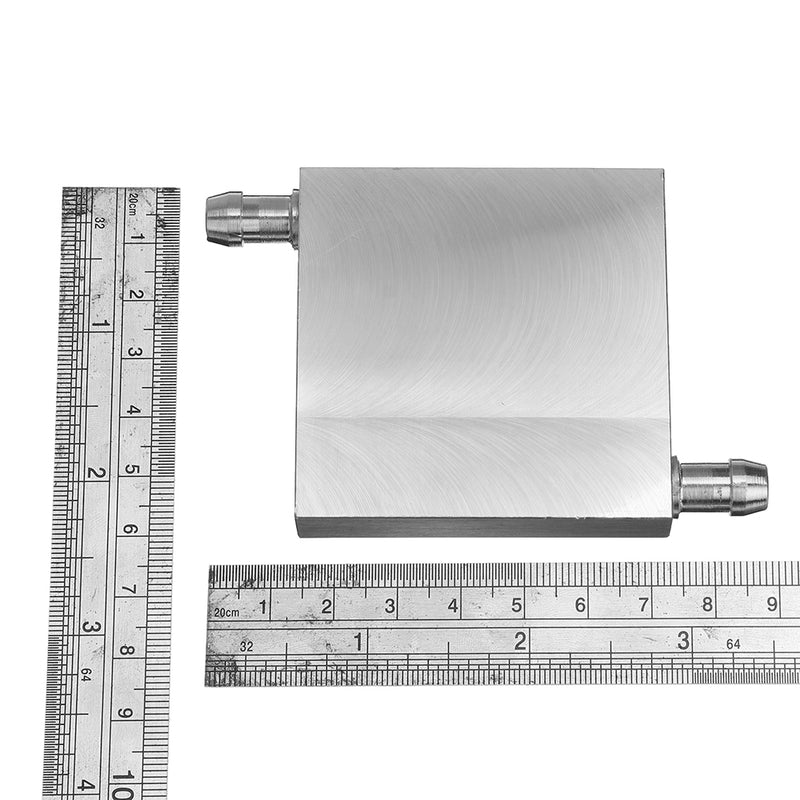 60x60x12mm Aluminum Water Cooling Block For CPU Semiconductor Cooling Radiator Heatsink
