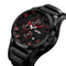 SKMEI 9165 Business Style Date Display Men Wrist Watch Leather Strap Quartz Watches