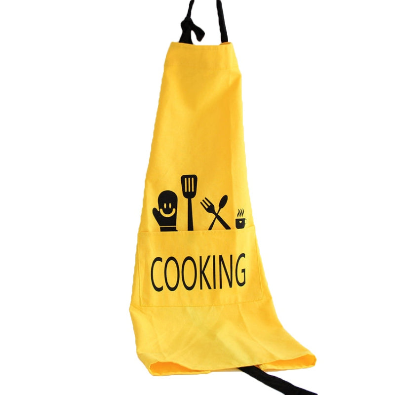 Honana Brief Style Aprons Unisex Men Women Kitchen Aprons Printed Fashion Commercial Restaurant Home