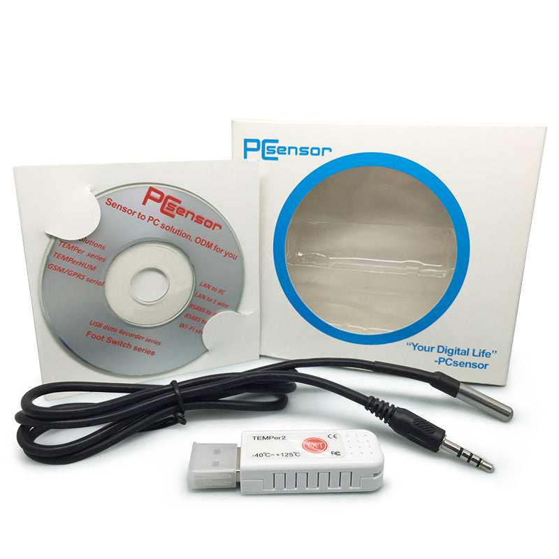 TEMPer2 USB Thermometer Temperature Sensor Data Logger Recorder For PC Laptop