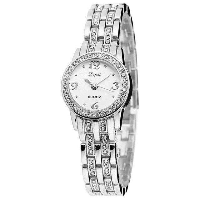 LVPAI XR1671-1 Diamond Dress Ladies Wrist Watch Full Steel Elegant Design Quartz Watch