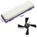 10Pcs HEPA Filter And Side Brush For Neato BotVac 70e 750 80 85 Robotic Cleaner