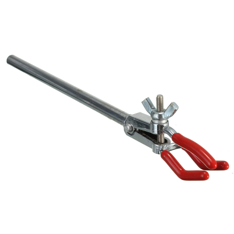 Adjustment Three Prong Lab Extension Flask Clip Clamp for Lab Stand