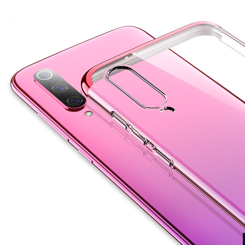 Bakeey 3 In 1 Detachable Elac-plating Transparent Hard PC Protective Case For Xiaomi Mi9  / Xiaomi Mi 9 Transparent Edition