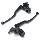 Motorcycle Aluminum Alloy Left/Right Front Brake & Clutch Lever Set for Honda CG 125