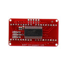 3pcs 4-bit Pozidriv 0.54 Inch 14-segment LED Digital Tube Module Red & Green I2C Control 2-line Control LED Display Screen Module