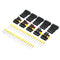 30 Set 1/2/3/4/5 Pin Sealed Waterproof Electrical Wire Connector Terminal Plugs