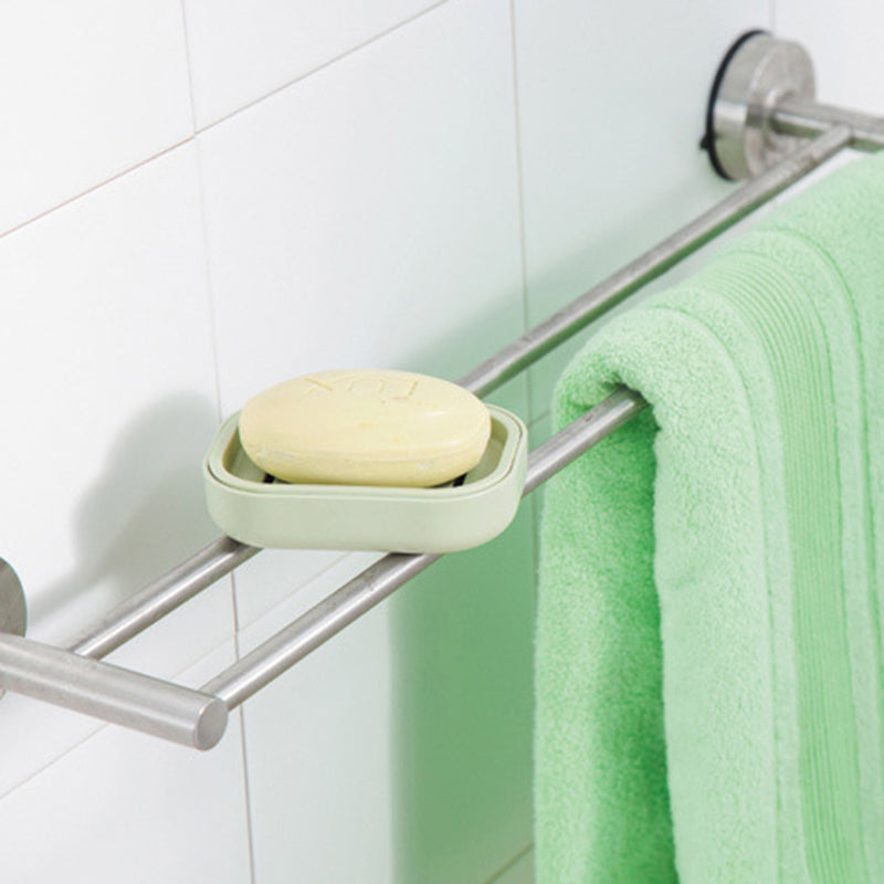 Soap Dish Box Case Holder Container Draining Home Bathroom Toilet Shower Travel