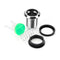 10Pcs 33MM Electroplated Green LED Push Button for Arcade Game Console Controller DIY