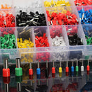 Excellway CT06 2120Pcs Wire Copper Crimp Insulated Cord Pin End Terminal 22 to 5 AWG