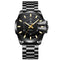 TEVISE T814 Luminous Display Business Style Men Watch Full Steel Automatic Mechanical Watch