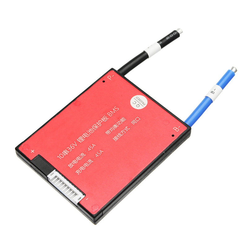 36V 10S 16A 45A BMS Li-ion Lipolymer Battery Protection Board for Ebike Ebicycle