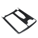 Carbon Fiber Center Water Cup Holder Frame Cover Trim For Benz C Class W204 2008-2013
