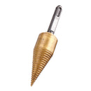 Drillpro 32/42mm Titanium Coated HSS Firewood Splitter Drill Bit Wood Drilling Tools Firewood Chopper Breaker
