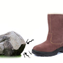 TENGOO Men's Safety Shoes Steel Toe Insulation Anti-Smashing Non-Slip Waterproof Hiking Work Shoes