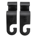 Pair Car Seat Back Headrest Hook Storage Hanger Holder Organizer Universal