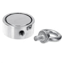 200KG 48mm Pro Dual Side Neodymium Magnet Combined Pulling Force Round Recovery Magnet with 10M Rope