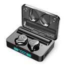 Portable TWS Wireless Earbuds bluetooth 5.0 Earphone Colorful HiFi 9D Stereo 3600mAh Touch Control Headphone with Mic