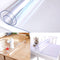 60*120cm Transparent Square Table Mat Waterproof Anti-scald Non-toxic Dining Desk Pad Tablecloth