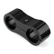 AN-6 AN6 13.4MM Braided Hose Separator Clamp Fitting Adapter Bracket Black
