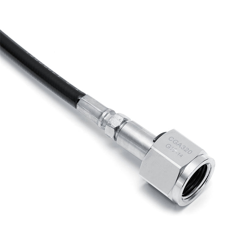 60 Inch SodaStream Soda Maker Club External HoseAdapter Kit to CGA320 CO2 Tank Replacement Accessories