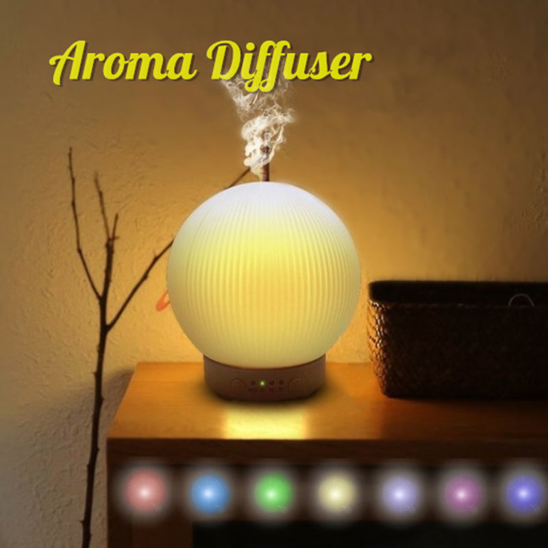 100~240V 7Color Ultrasonic LED Lights Essential Aroma Diffuser Aromatherapy Electric Mist Maker Air Humidifier for Home Office